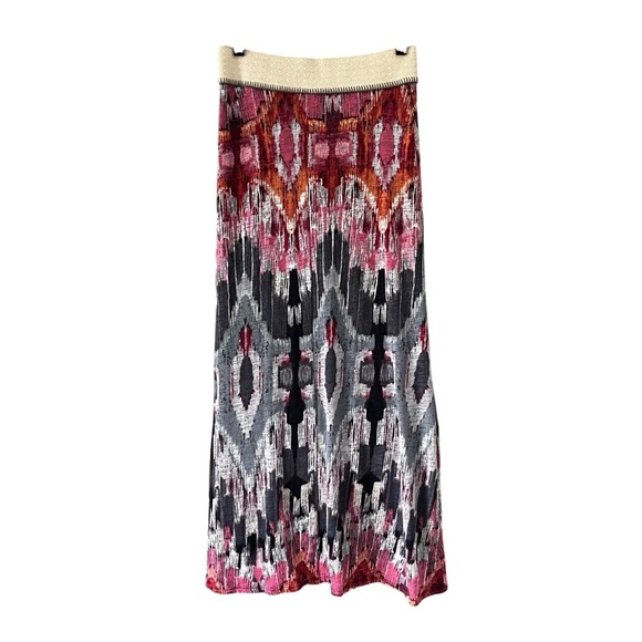 Anthropologie Vanessa Virginia Eka sweater knit long boho maxi skirt, Sz S - Picture 2 of 16